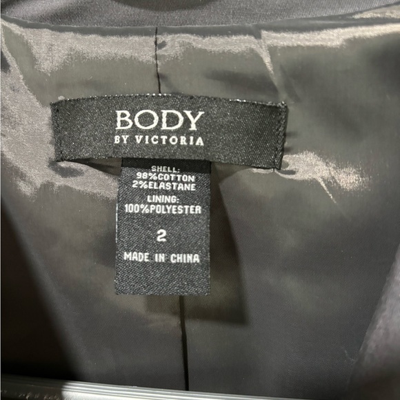 Body by Victoria business casual size 2 blazer jacket - Picture 3 of 4